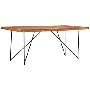 Jídelní stůl 180 x 90 x 76 cm masivní akáciové dřevo - obrázek 9