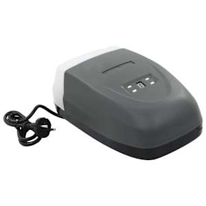 vidaXL Profesionalus garažo vartų rinkinys, su pultu, LED, 650N, 2,24m