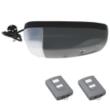 vidaXL Motor de puerta garaje profesional con mando y LED 800 N 2,84 m