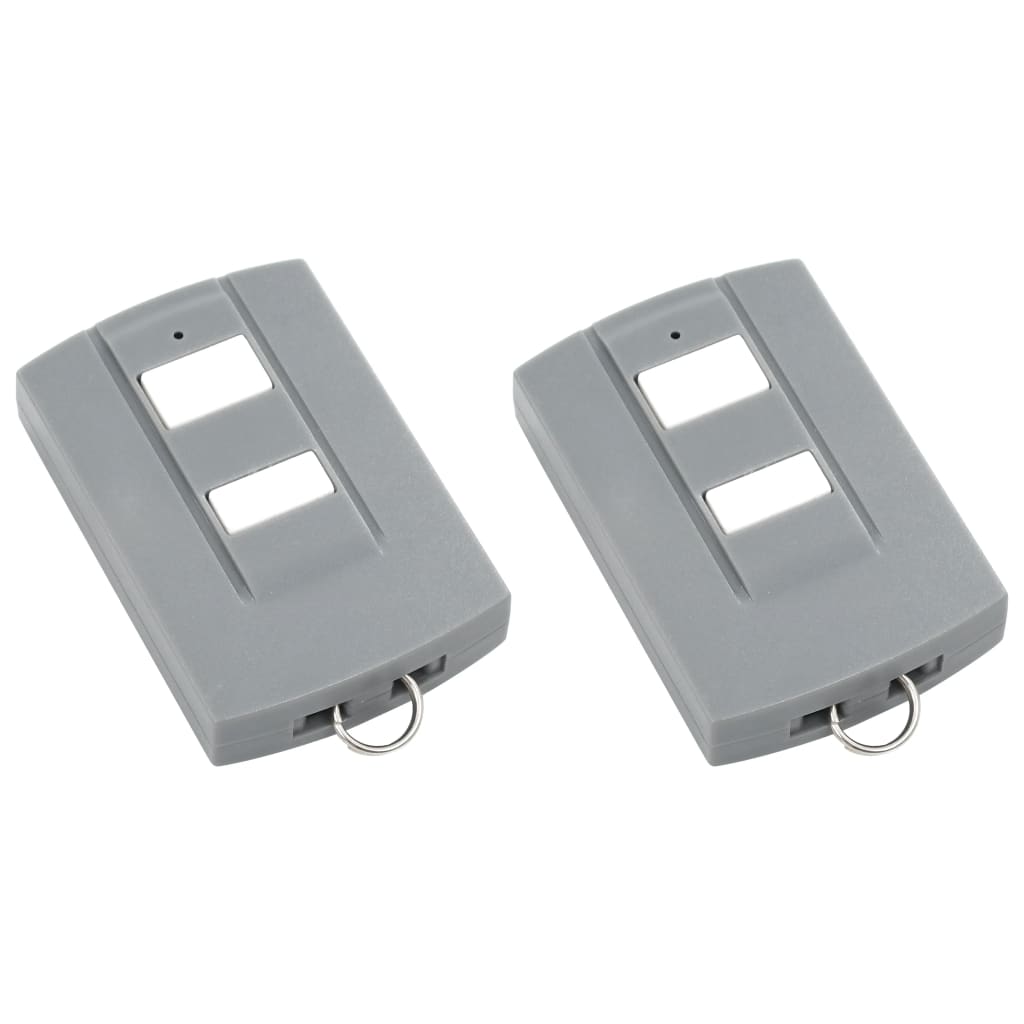 vidaXL Afstandsbedieningen 2 kanalen 2 st voor garagemotor 433 MHz vidaXL Afstandsbedieningen 2 kanalen 2 st voor garagemotor 433 MHz