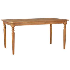 Jídelní stůl 150 x 90 x 75 cm masivní akáciové dřevo