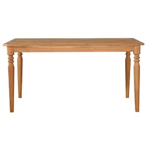 Jídelní stůl 150 x 90 x 75 cm masivní akáciové dřevo - obrázek 2