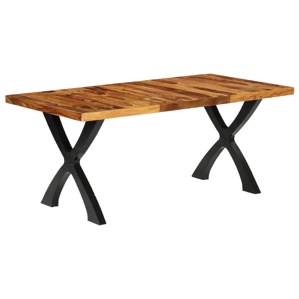 vidaXL Τραπεζαρία 180 x 90 x 76 εκ. από Μασίφ Ξύλο Sheesham