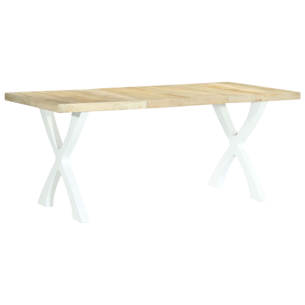 

vidaXL Eettafel 180x90x76 cm massief mangohout