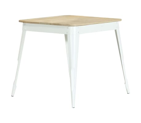vidaXL Blagovaonski stol od masivnog drva manga 75 x 75 x 76 cm