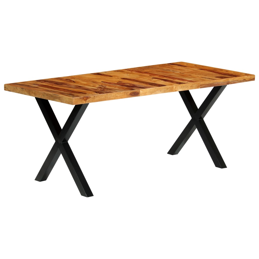 vidaXL Τραπεζαρία 180 x 90 x 76 εκ. από Μασίφ Ξύλο Sheesham