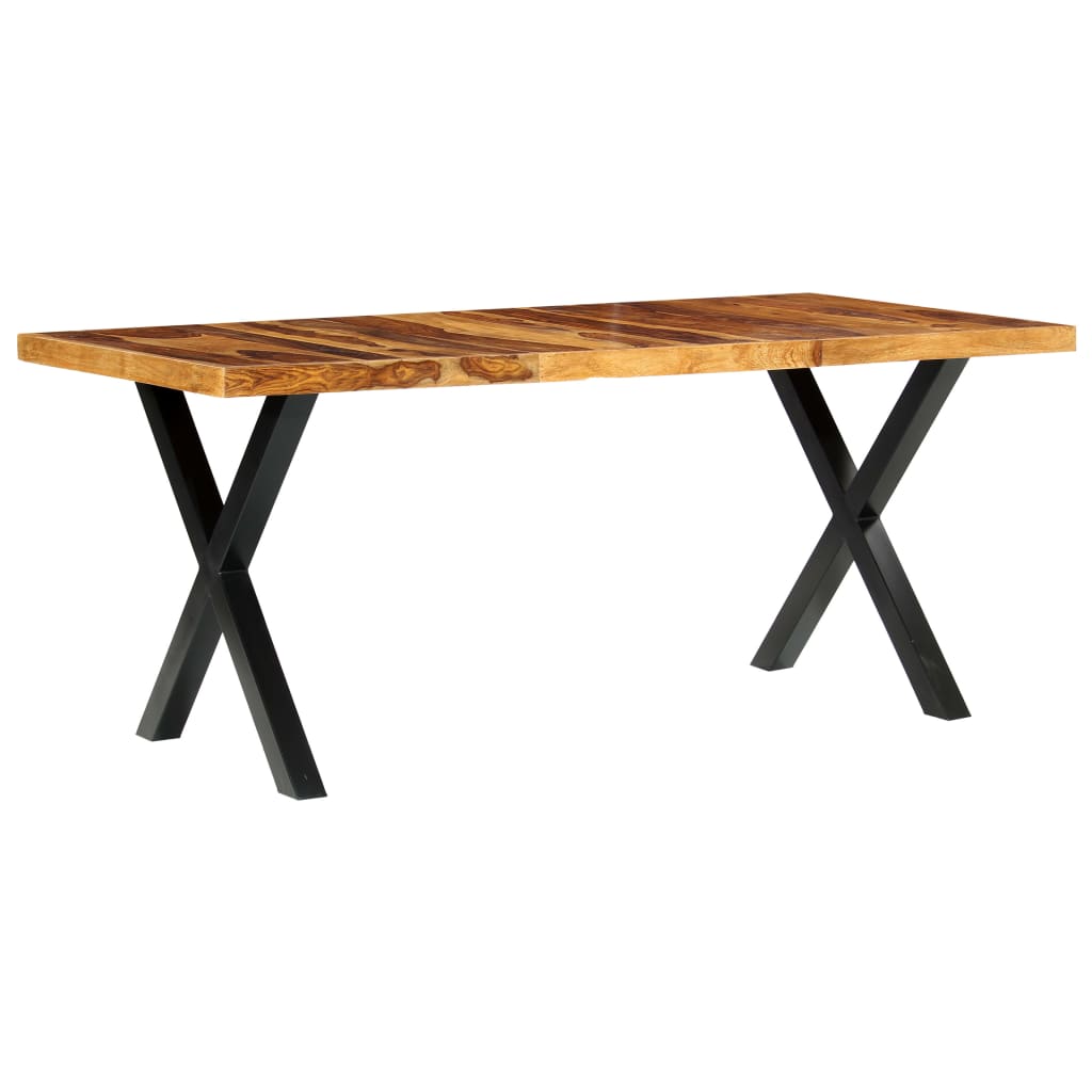 

vidaXL Eettafel 180x90x76 cm massief sheeshamhout