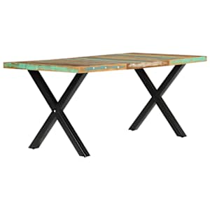 vidaXL Τραπεζαρία 180 x 90 x 76 εκ. από Μασίφ Ανακυκλωμένο Ξύλο