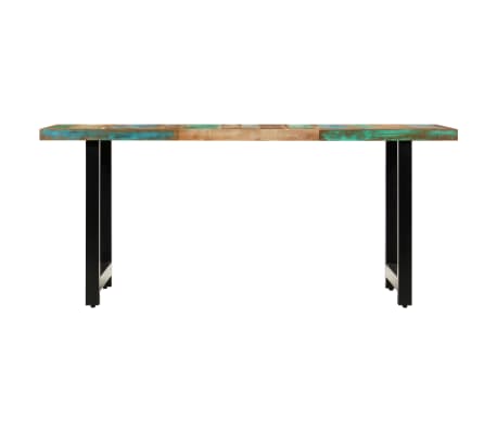 vidaXL Tavolo da Pranzo 180x90x76 cm in Legno Massello di Recupero