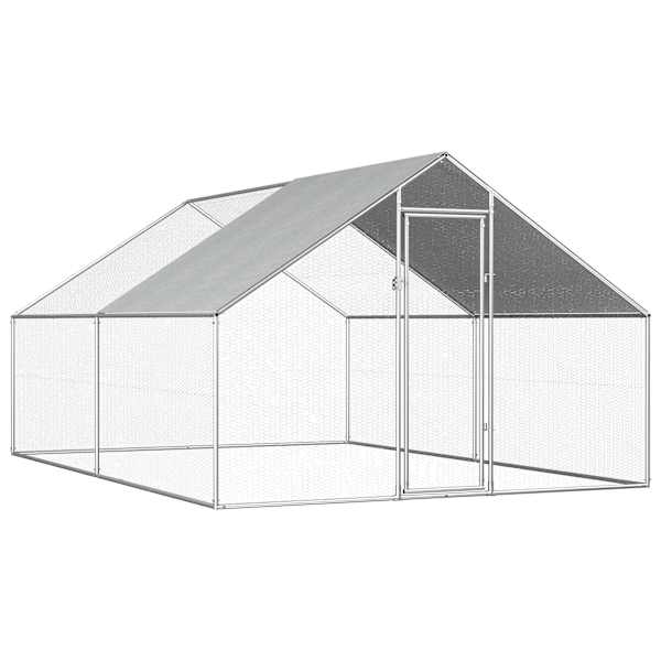 vidaXL kanapuur, 2,75 x 4 x 1,92 m, tsingitud teras