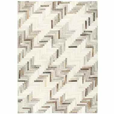 Vidaxl Teppich Echtes Kuhfell Patchwork 120 170cm Grau Weiss