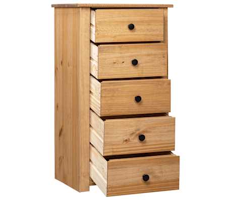 Credenza In Legno Massello Di Acacia 60x34x75 Cm | Leroy Merlin - 13