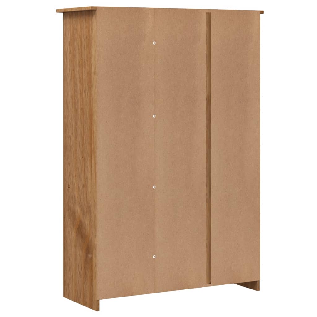  3-dverový šatník 118x50x171,5 cm borovicové drevo Panama Range