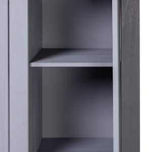 Šatní skříň se 3 dveřmi šedá 118x50x171,5 cm borovice Panama - obrázek 8