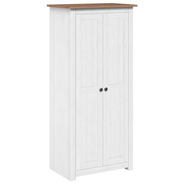 vidaXL riidekapp valge 80 x 50 x 171,5 cm m&auml;nd, Panama sari