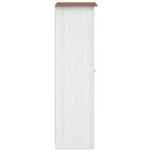 Šatní skříň 80 x 50 x 171,5 cm masivní borovice řada Panama - obrázek 6