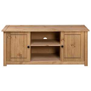 TV skříňka 120 x 40 x 50 cm masivní borovice řada Panama - obrázek 5