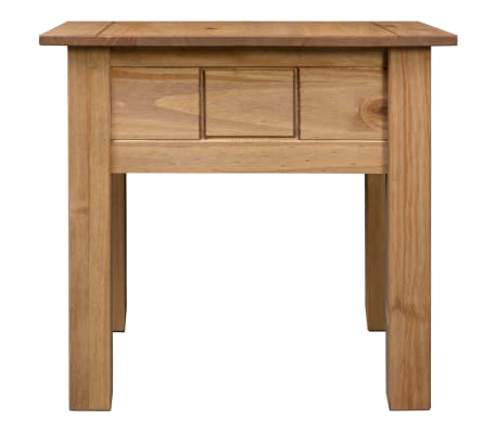 vidaXL Nightstand 50.5x50.5x52.5 cm Pine Panama Range