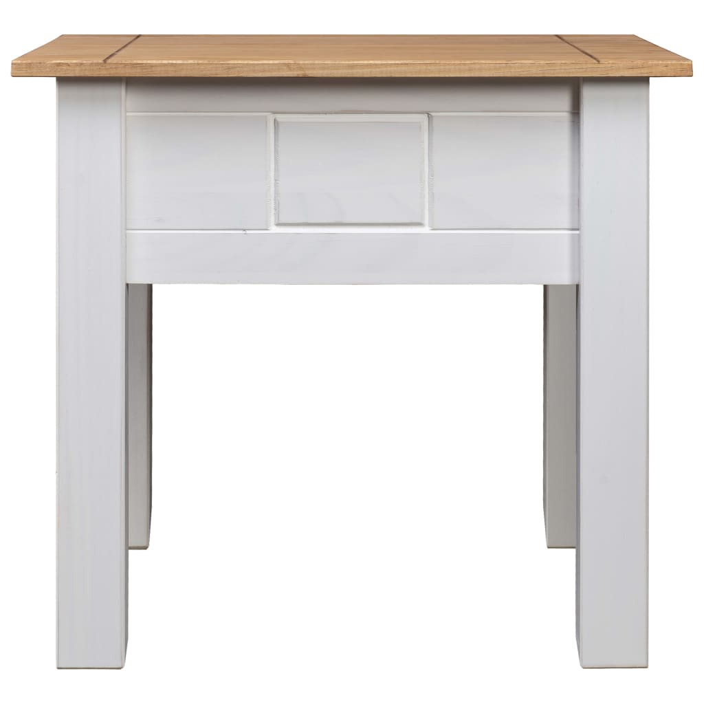 

vidaXL Nachtkastje Panama Range 50,5x50,5x52,5 cm grenenhout wit