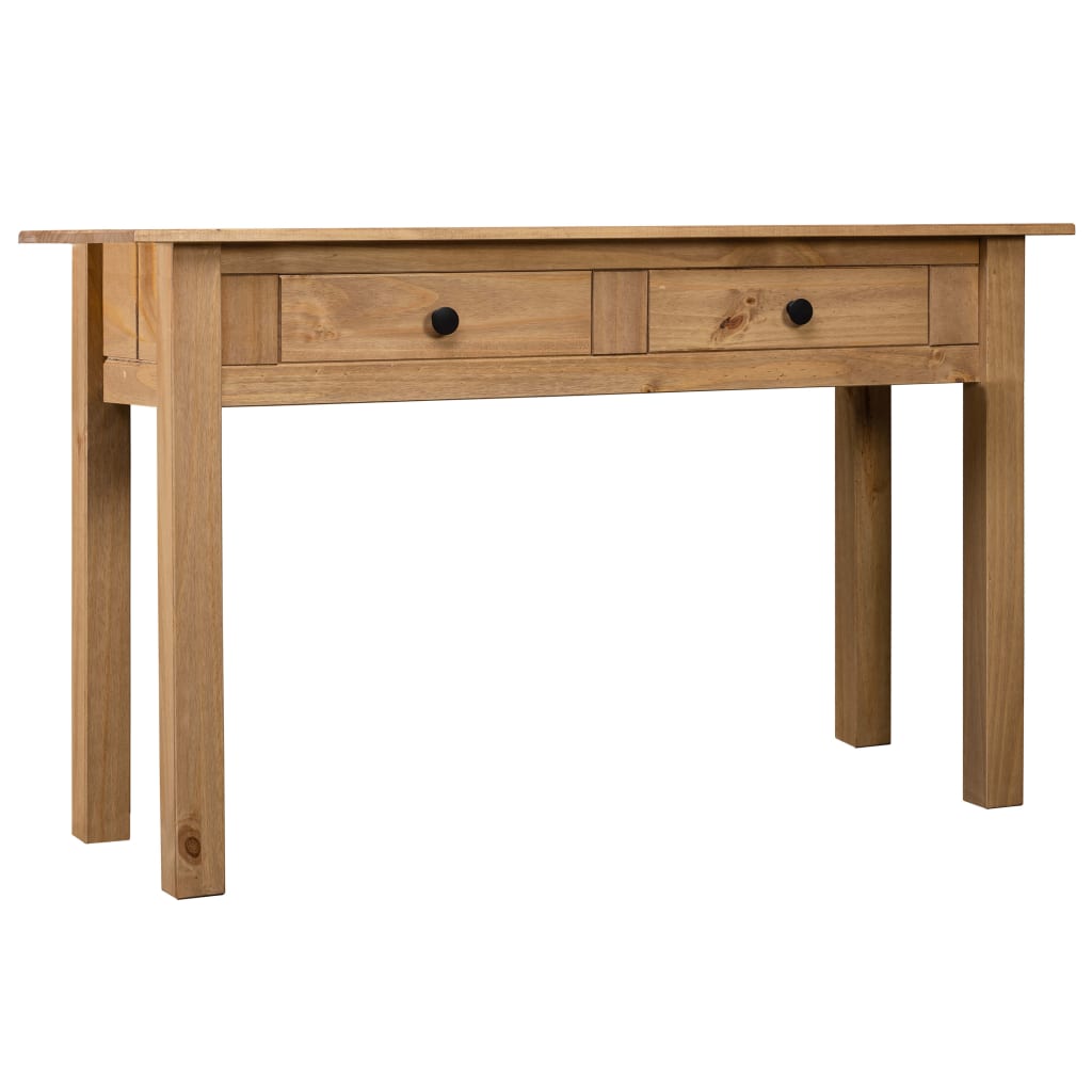Image of vidaXL Console Table 110x40x72 cm Solid Pine Wood Panama Range