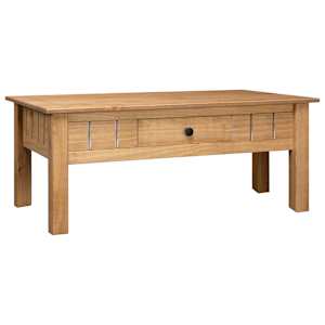 vidaXL kohvilaud, 100 x 60 x 43,5 cm, m&auml;nnipuit, Panama sari