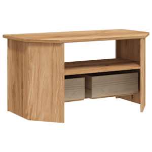Rohová TV skříňka 93x49x49 cm masivní borovice řada Panama - obrázek 7