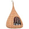 vidaXL kassimaja pehmendusega, 40 x 60 cm looduslik paju tipi telk