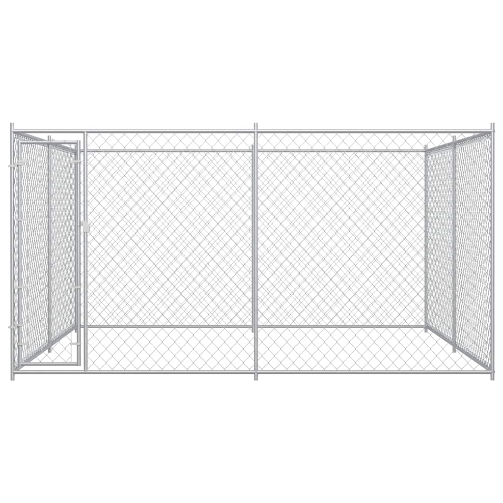 

vidaXL Hondenkennel voor buiten 383x383x185 cm