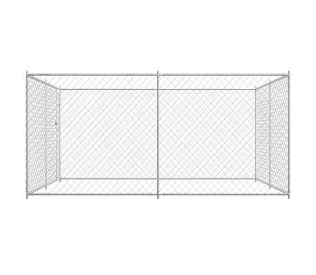 vidaXL Chenil ext&eacute;rieur pour chiens 383x383x185 cm
