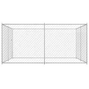 vidaXL Chenil ext&eacute;rieur pour chiens 383x383x185 cm