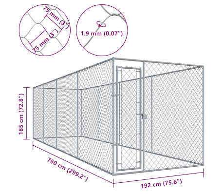 outdoor dog kennel