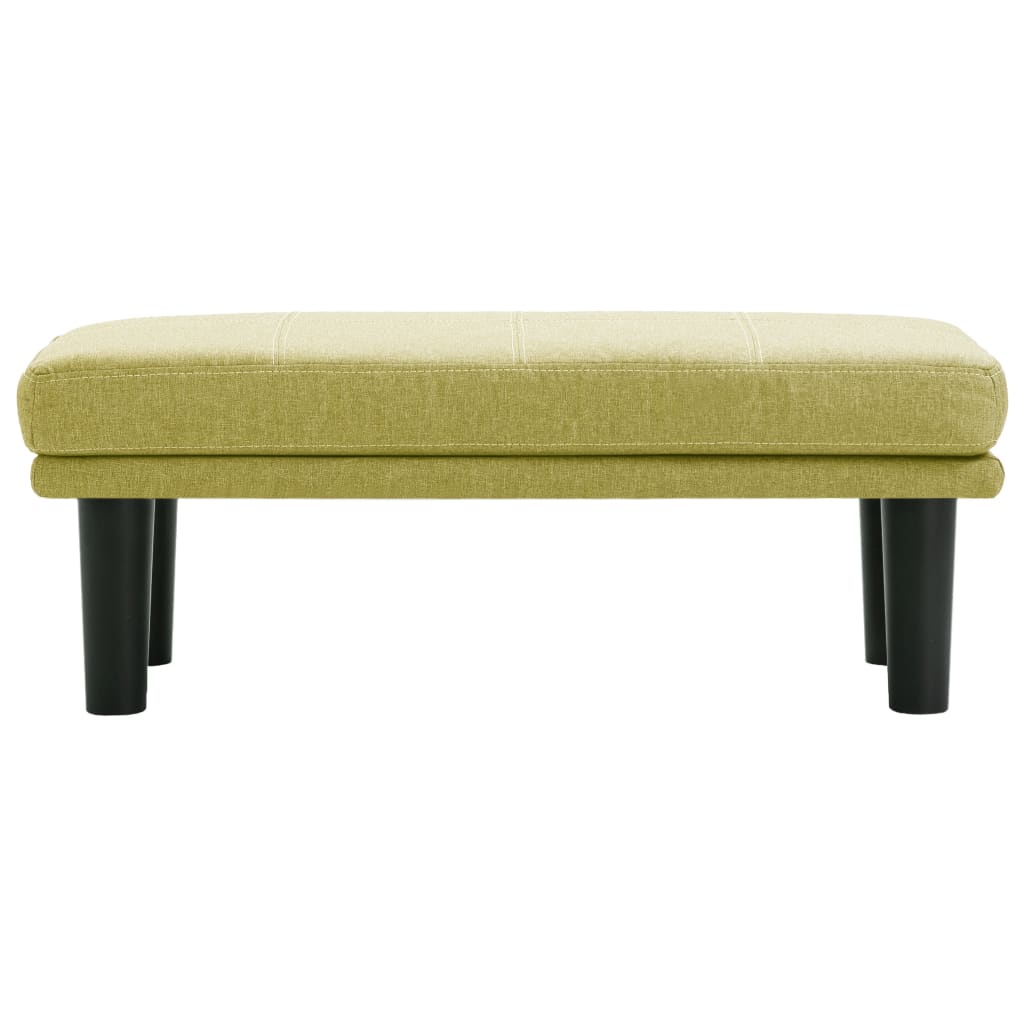 Dvivietė sofa, žalios spalvos, audinys | Stepinfit