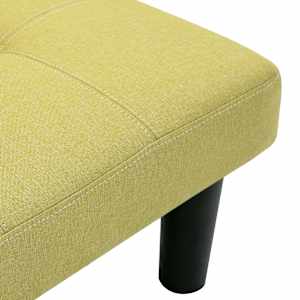 2místná pohovka zelená textil - obrázek 8