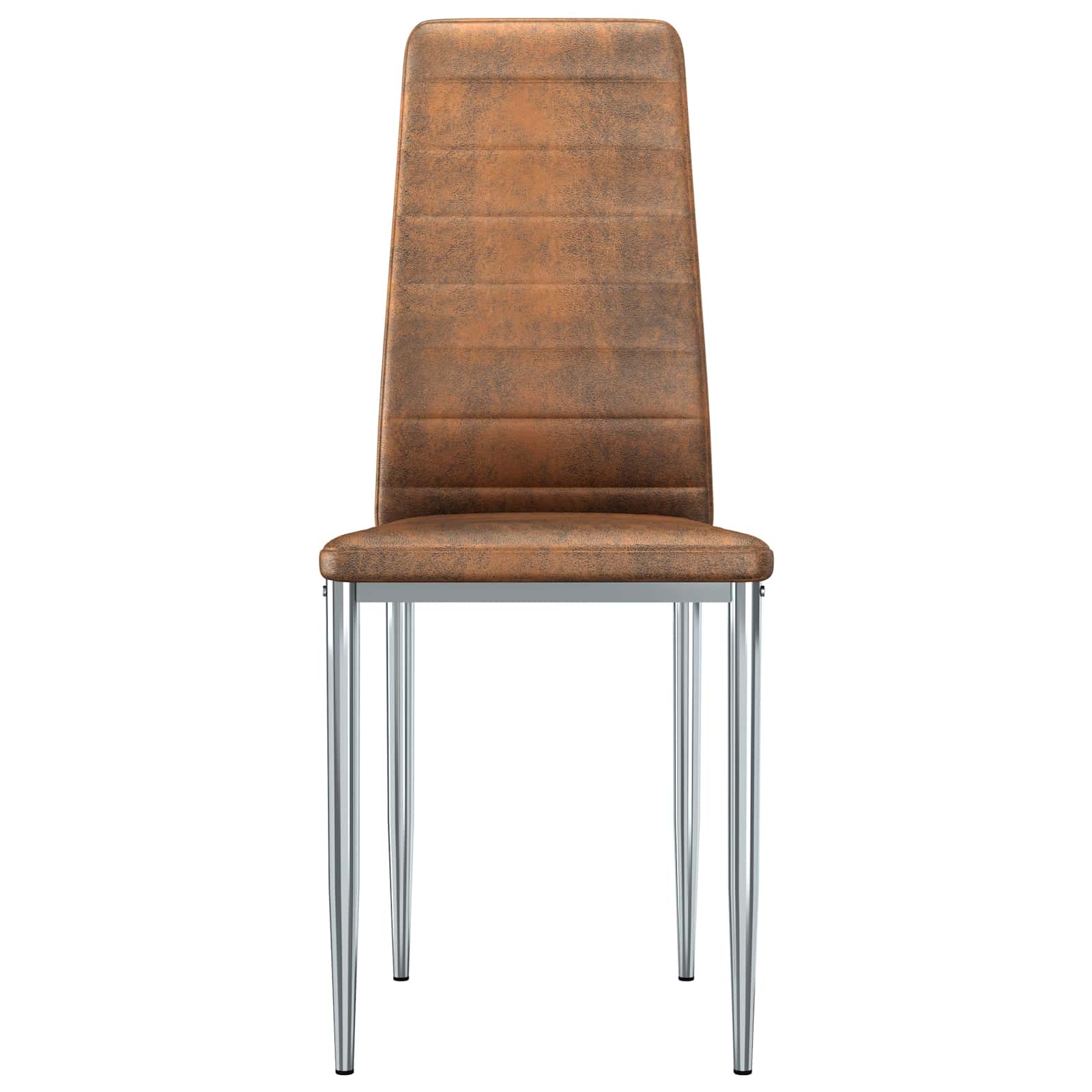 Thumbnail - vidaXL Esszimmerstühle 2 pcs Braun 41,5 x 48 x 99 cm