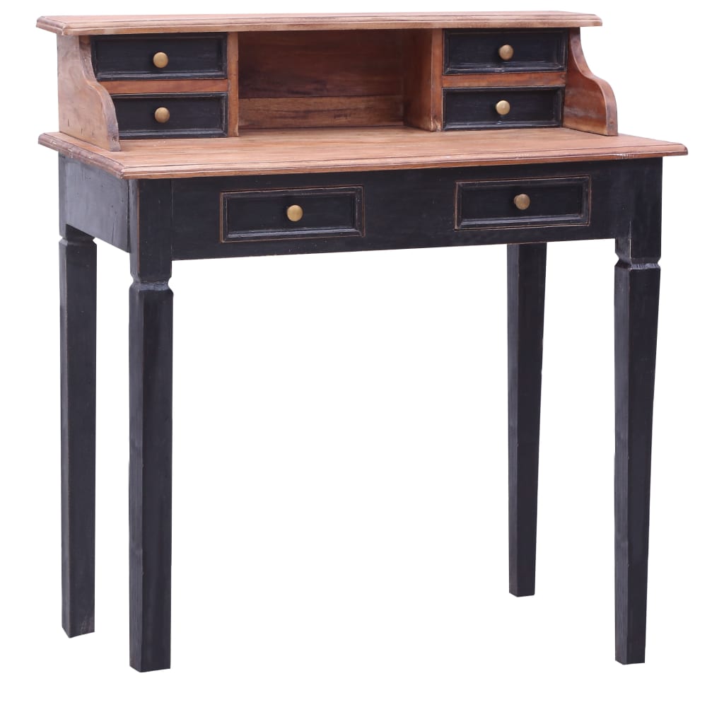 Schreibtisch mit Schubladen 90x50x101 cm Altholz Massiv kaufen