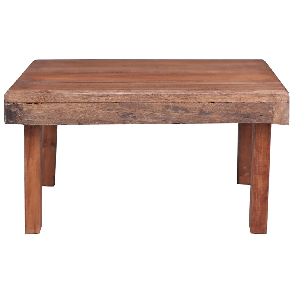 vidaXL Salontafel 60x45x23 cm massief mahoniehout afbeelding