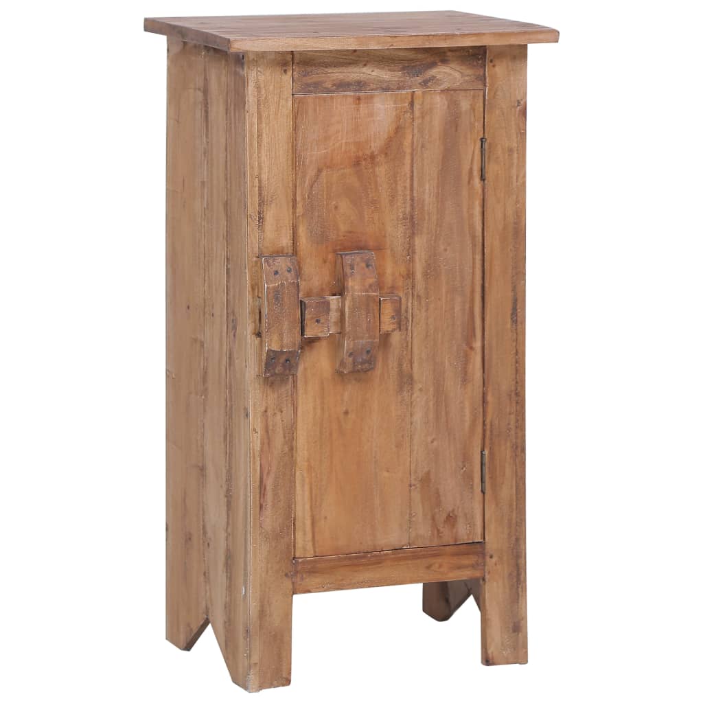 Image of vidaXL Bedside Cabinet 43x31x80 cm Solid Mahogany Wood