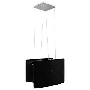 Závěsná ostrůvková digestoř dotykový senzor LCD tvrzené sklo - obrázek 3
