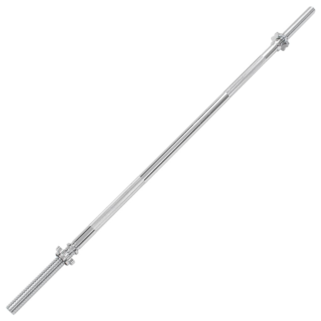 

vidaXL Halterstang 3x140 cm staal zilverkleurig