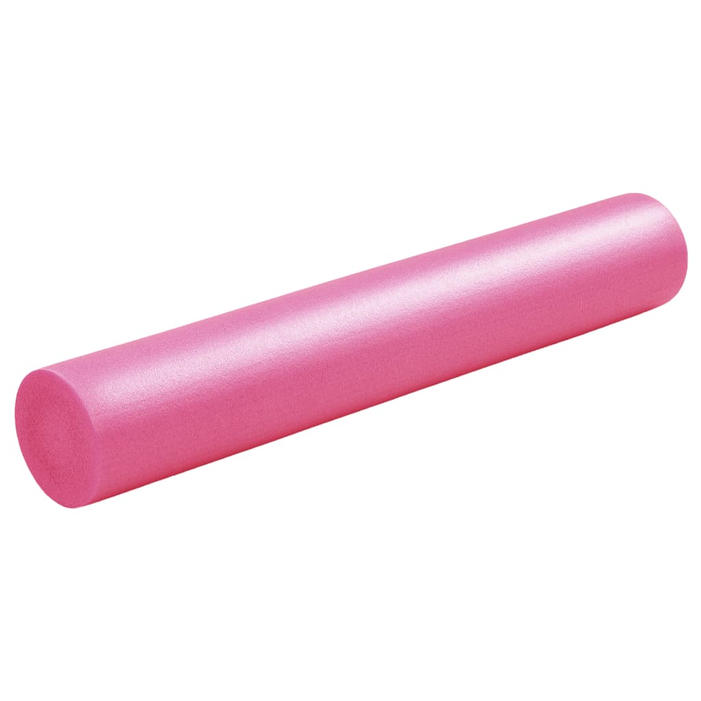vidaXL Rolă de spumă pentru yoga, roz, 15 x 90 cm, EPE vidaxl.ro