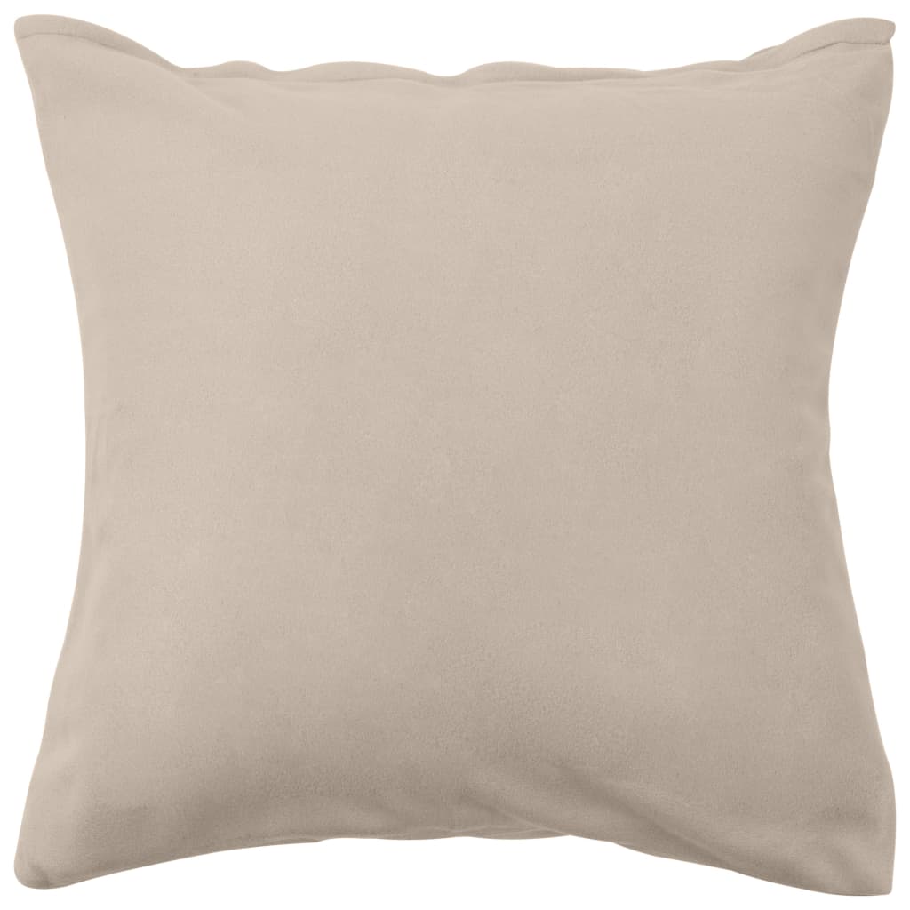 

vidaXL Dekbedovertrekset 135x200/80x80 cm fleece beige