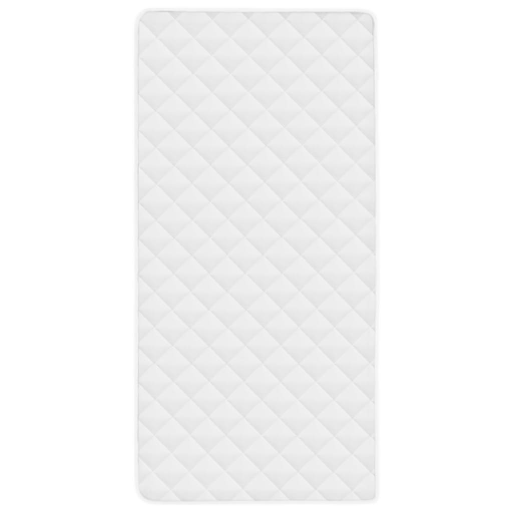 vidaXL fehér steppelt nehéz matracvédő 70 x 140 cm