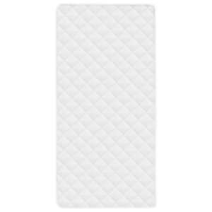 vidaXL Quilted Mattress Protector White 70x140 cm Heavy