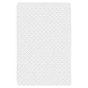 vidaXL Vattert madrassbeskytter hvit 140x200 cm tung