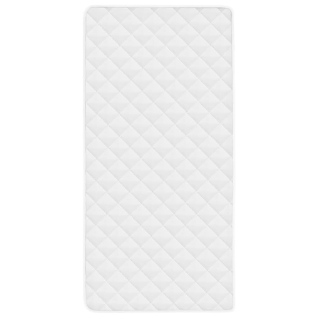 vidaXL Quilted Mattress Protector White 70x140 cm Heavy