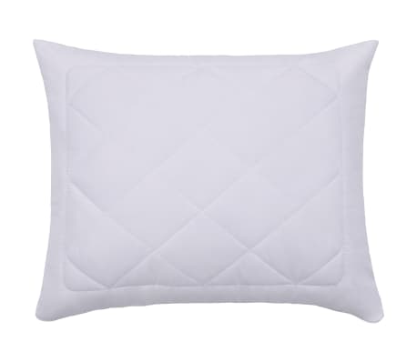vidaXL Pillow Protectors 2 pcs 80x80 cm White