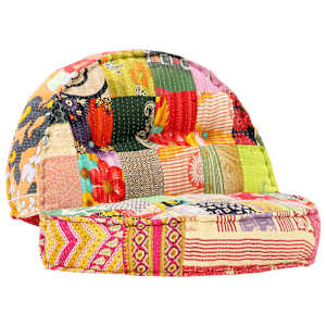 Puf 100 x 20 cm patchwork textil - obrázek 8