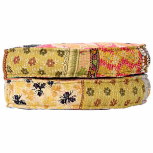 Puf 100 x 20 cm patchwork textil - obrázek 5