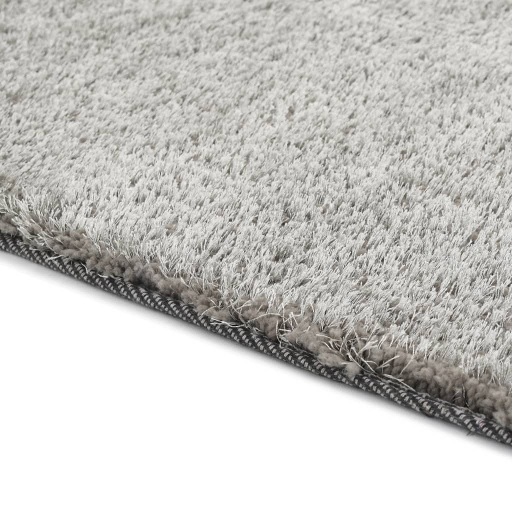 vidaXL Kusový koberec Shaggy 80 x 150 cm antracitový