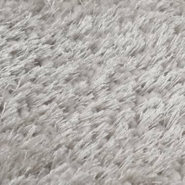 Vidaxl Tapis à Poils Longs 80 X 150 Cm Gris Vidaxlch